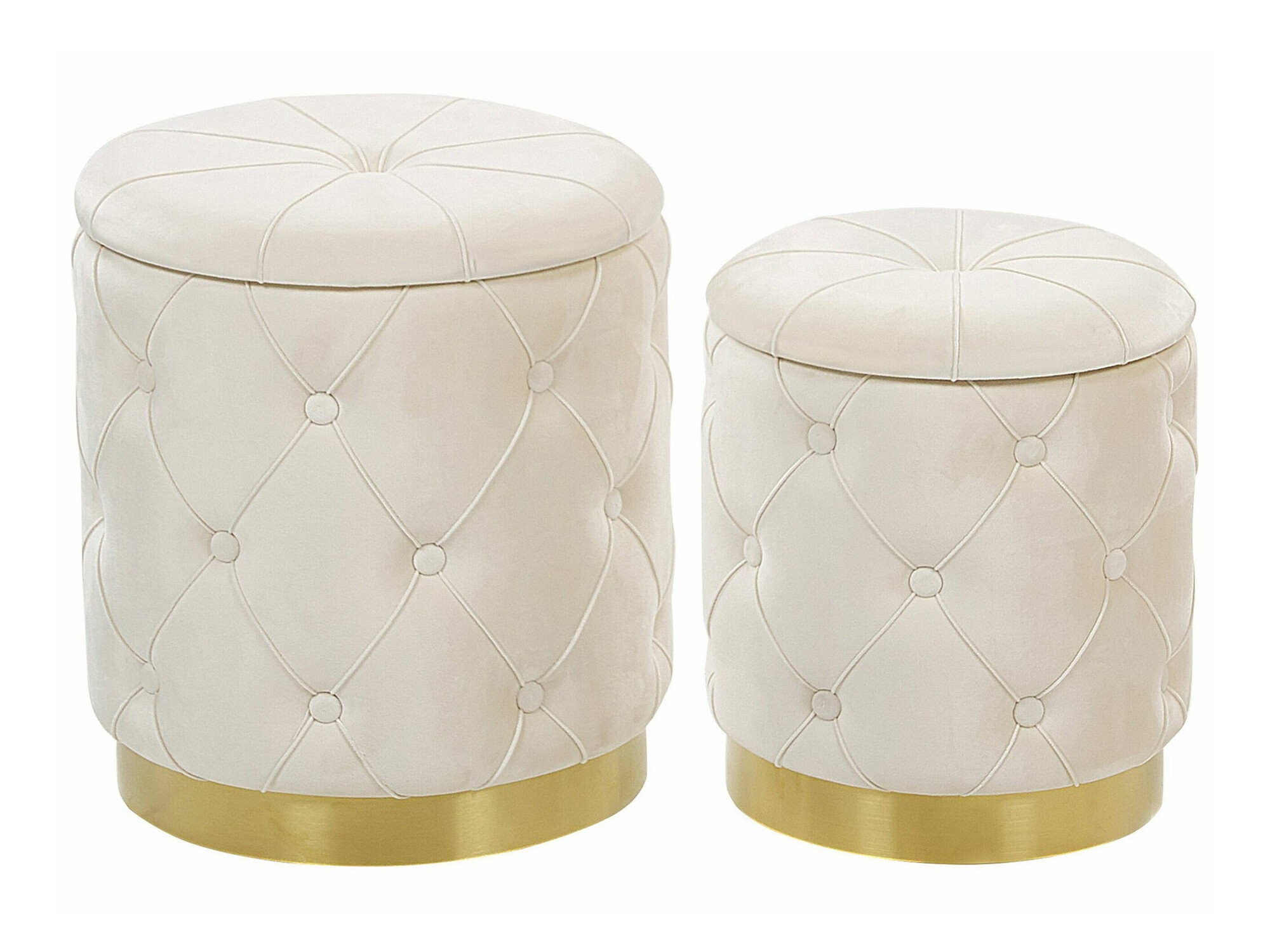 Ottoman set Berwyn 1580 (White)