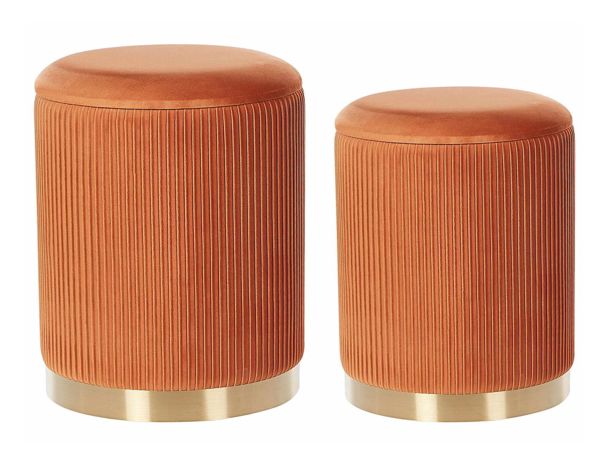 Ottoman set Berwyn 1583 (Orange)