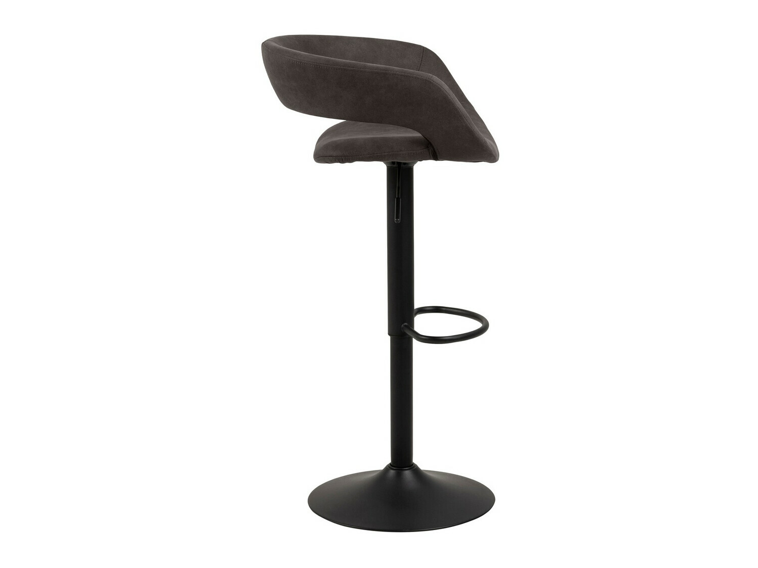 Counter stool Norsica 280 (Anthracite + Black)