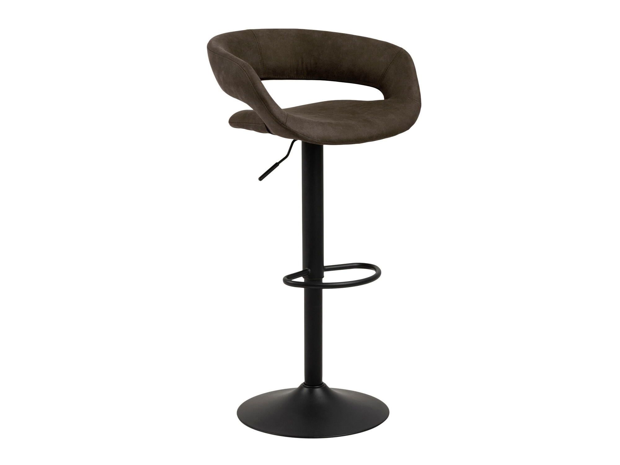 Counter stool Norsica 280 (Anthracite + Black)