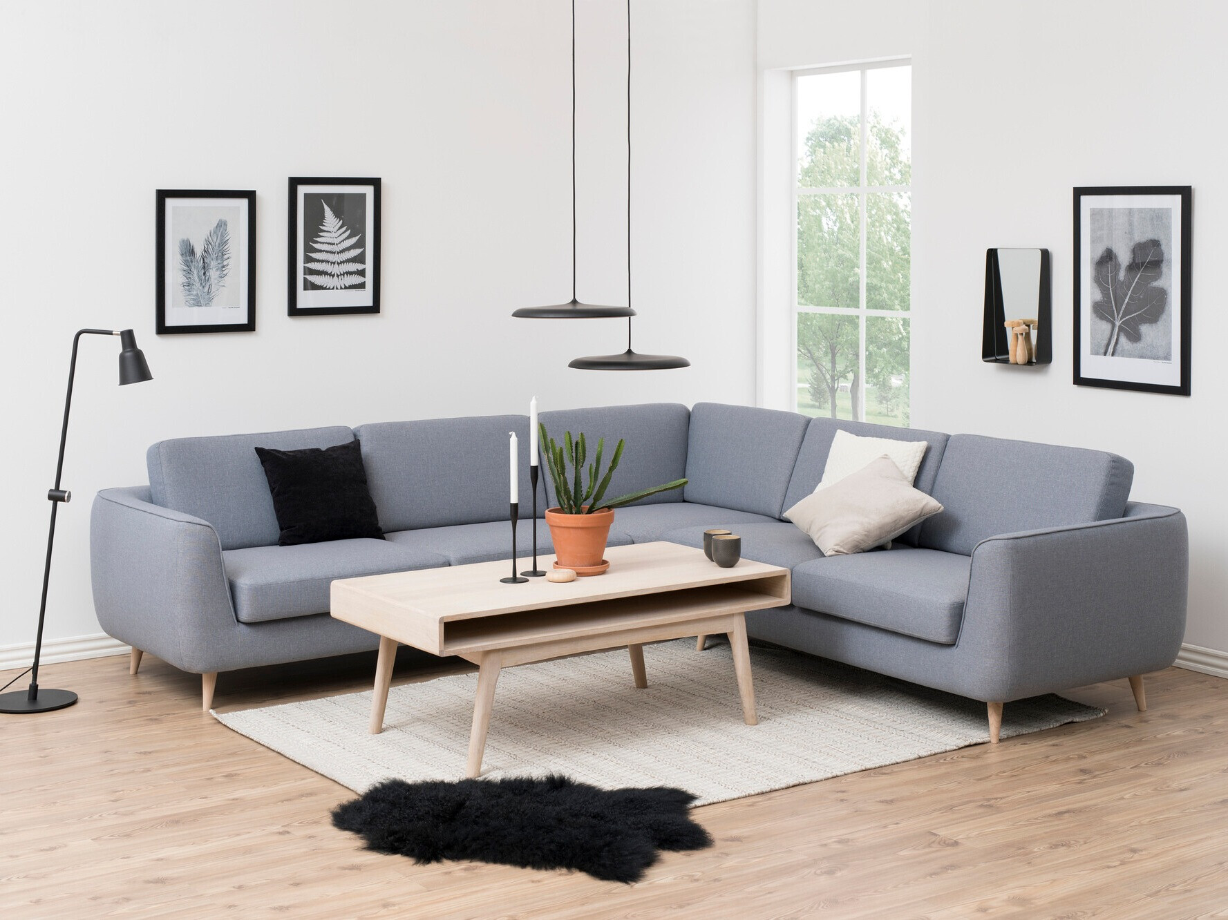 Τραπεζάκι σαλονιού Norsica Elmdome 105 (Ανοιχτό καφέ)