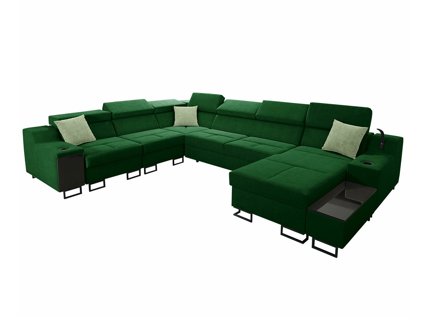 Corner sofa Sarasota 160 (Uttario Velvet 2951 + Uttario Velvet 2954)