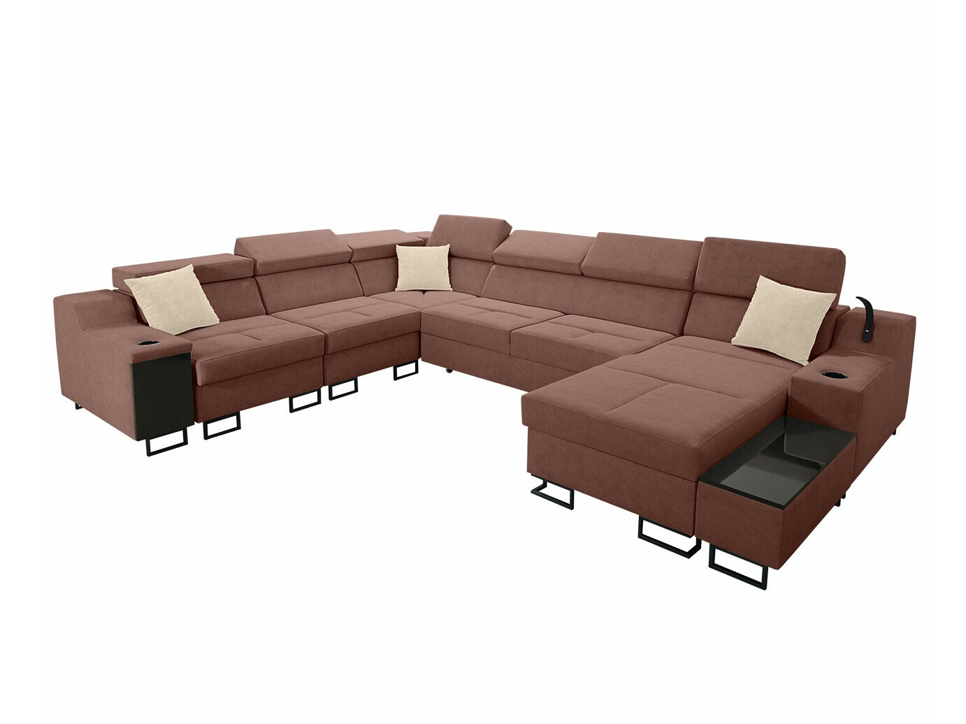 Corner sofa Sarasota 160 (Uttario Velvet 2955 + Uttario Velvet 2978)