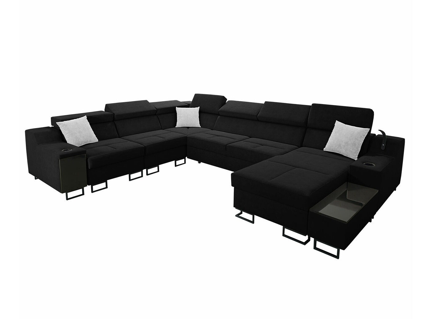 Corner sofa Sarasota 160 (Uttario Velvet 2980 + Uttario Velvet 2973)
