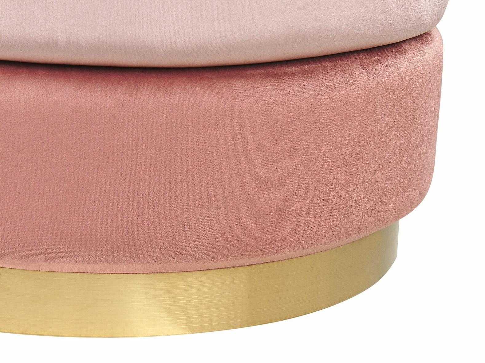 Σκαμπό σαλονιού Berwyn 1599 (Ροζ)