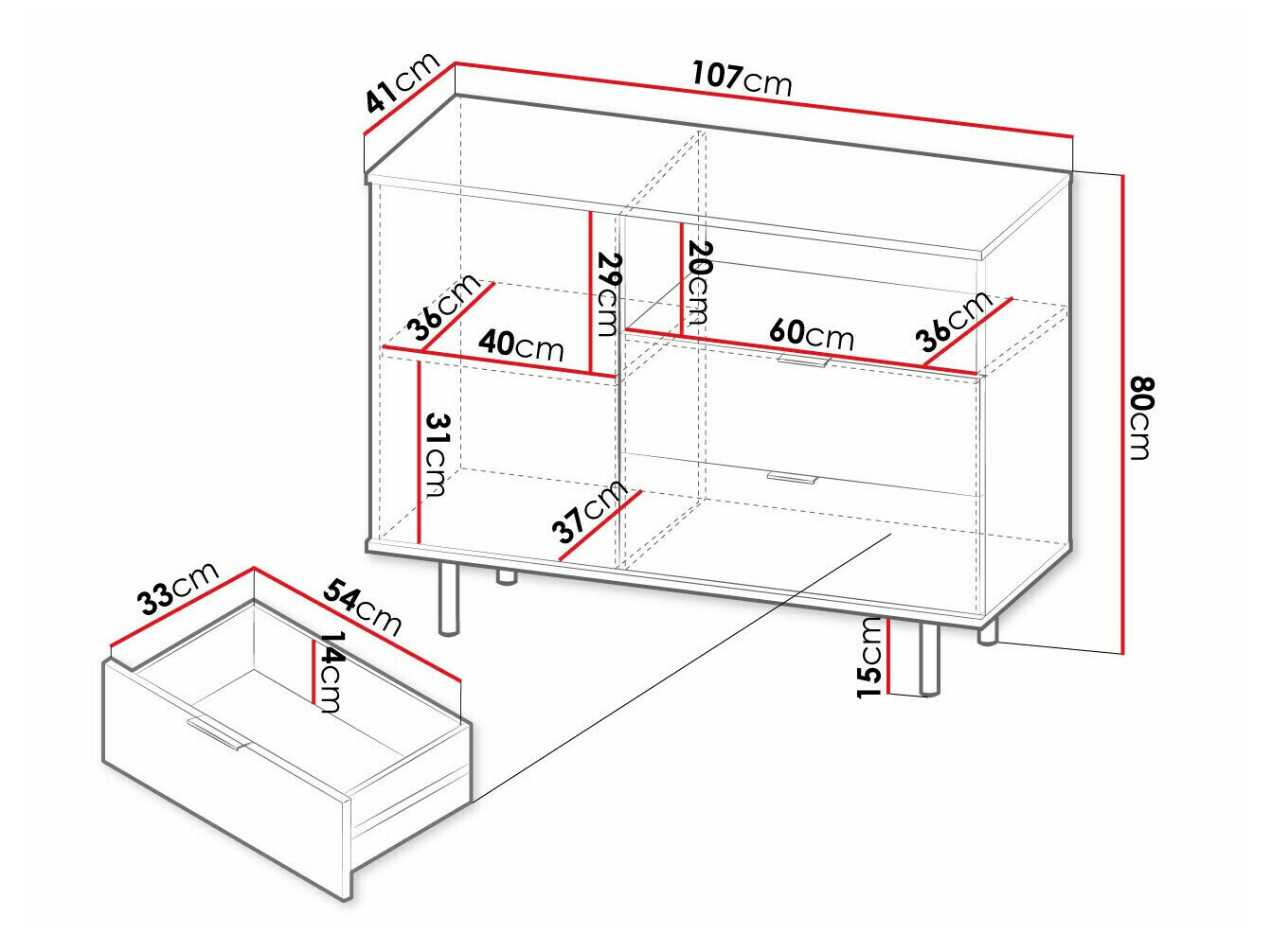 Συρταριέρα Decus (Κασμίρι)