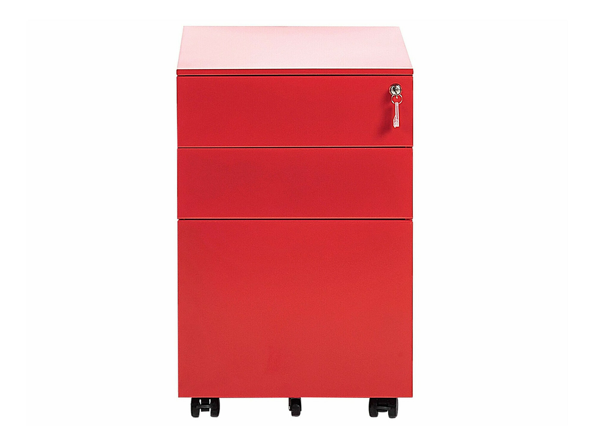 Under-desk pedestal Berwyn 1521 (Red)