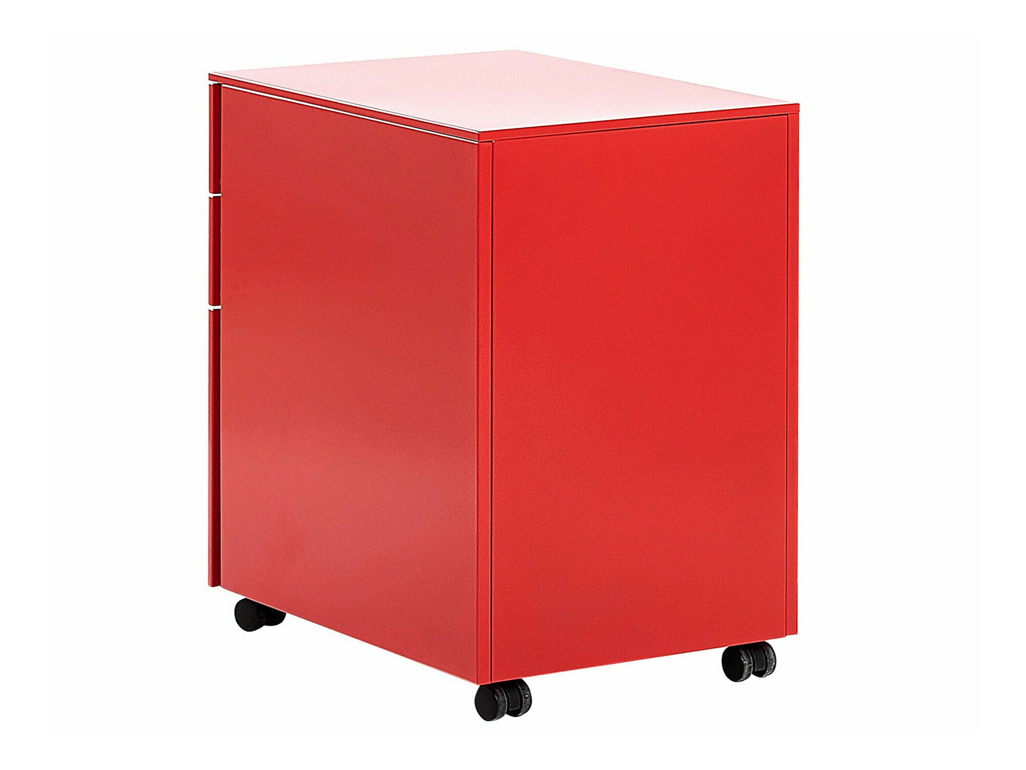 Under-desk pedestal Berwyn 1521 (Red)