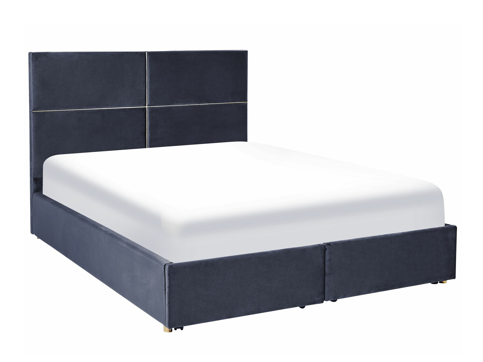 Κρεβάτι Berwyn 1615 (Μαύρο)