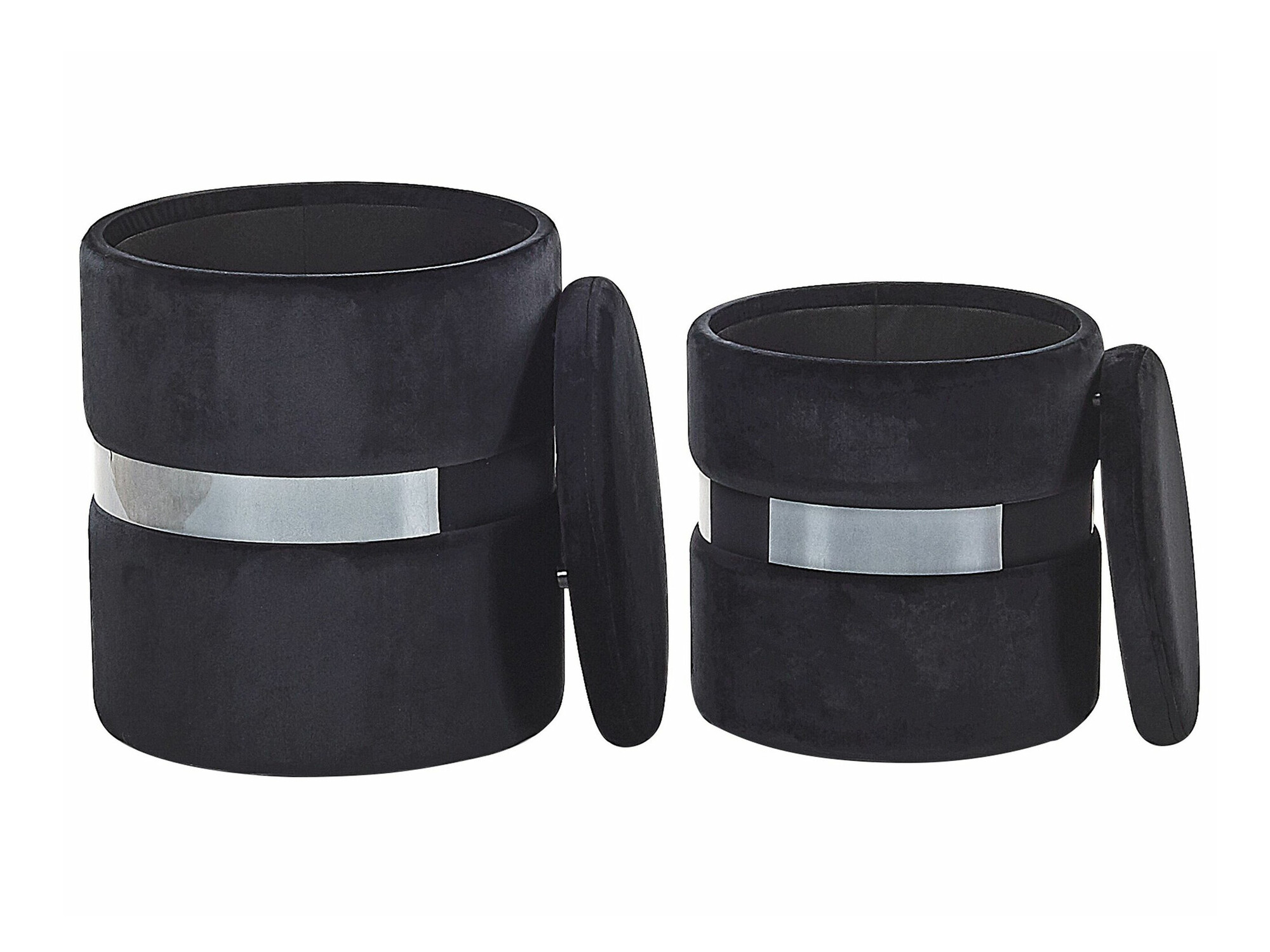 Ottoman set Berwyn 1629 (Black)