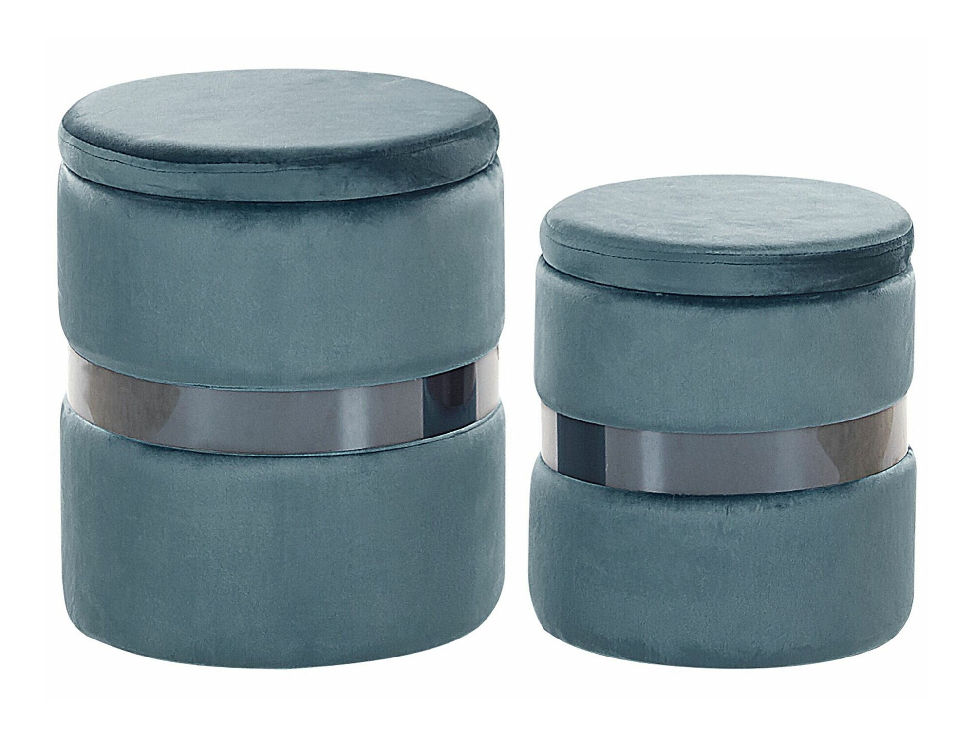 Ottoman set Berwyn 1629 (Blue)