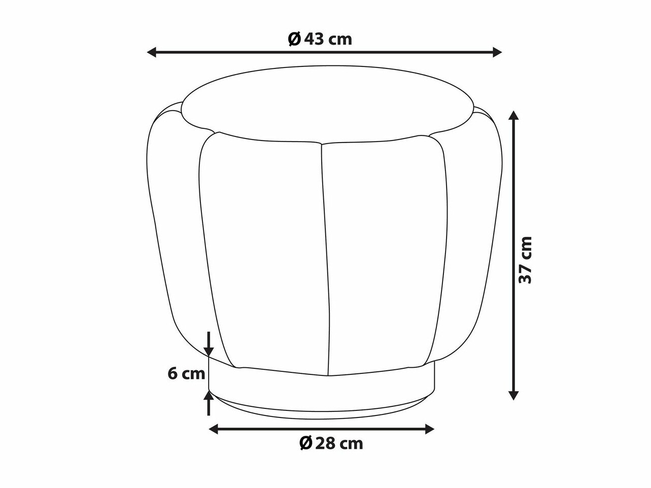 Σκαμπό σαλονιού Berwyn 1627 (Πράσινο)