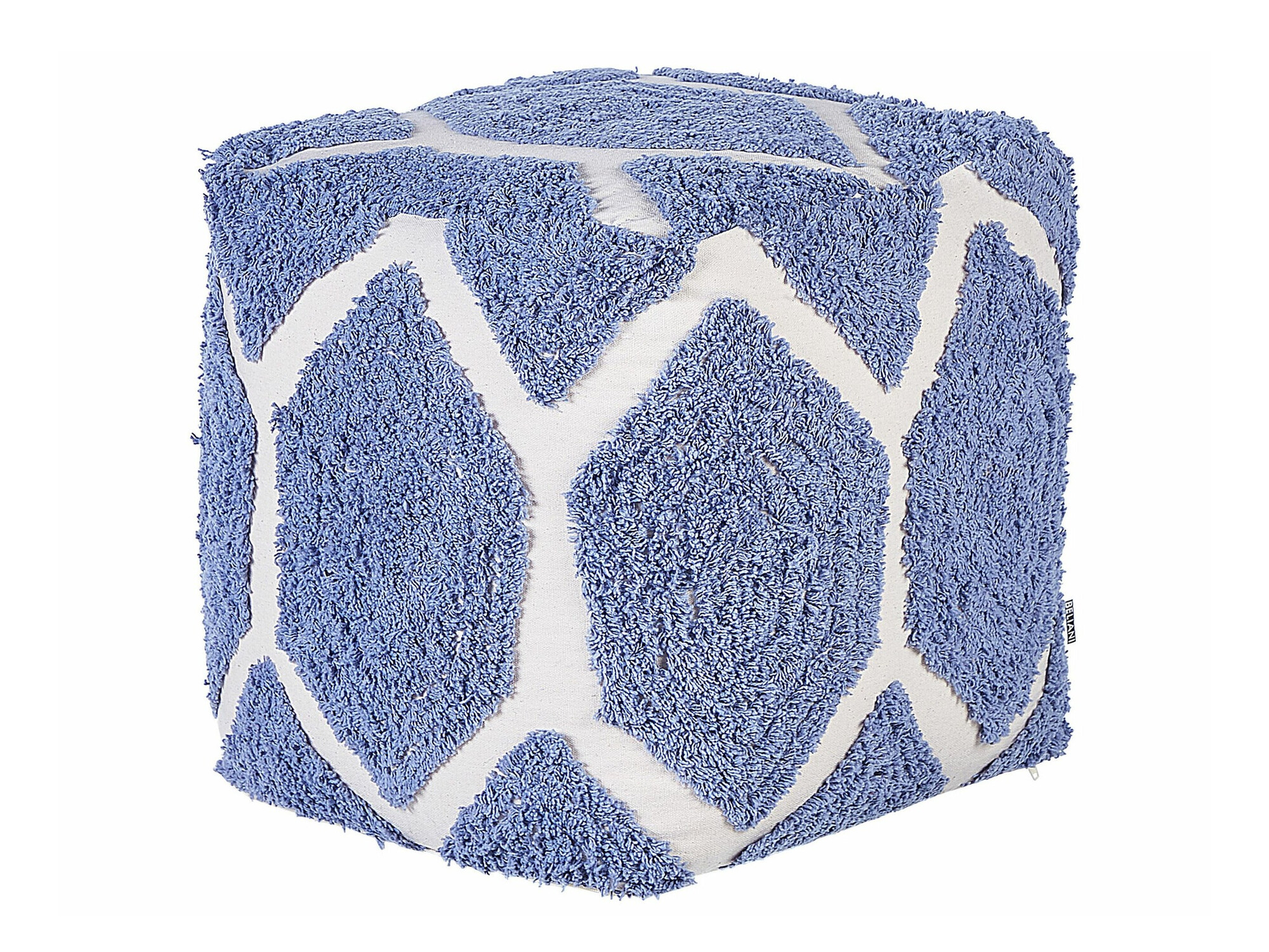 Ottoman Berwyn 1632 (Beige + Blue)