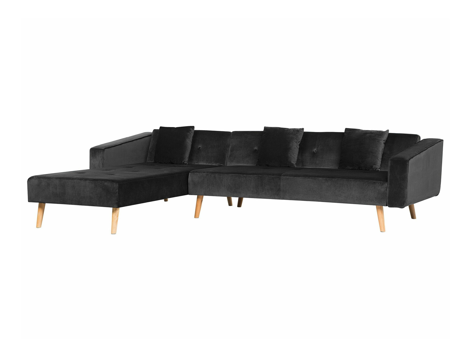Corner sofa Berwyn 1645 (Black)