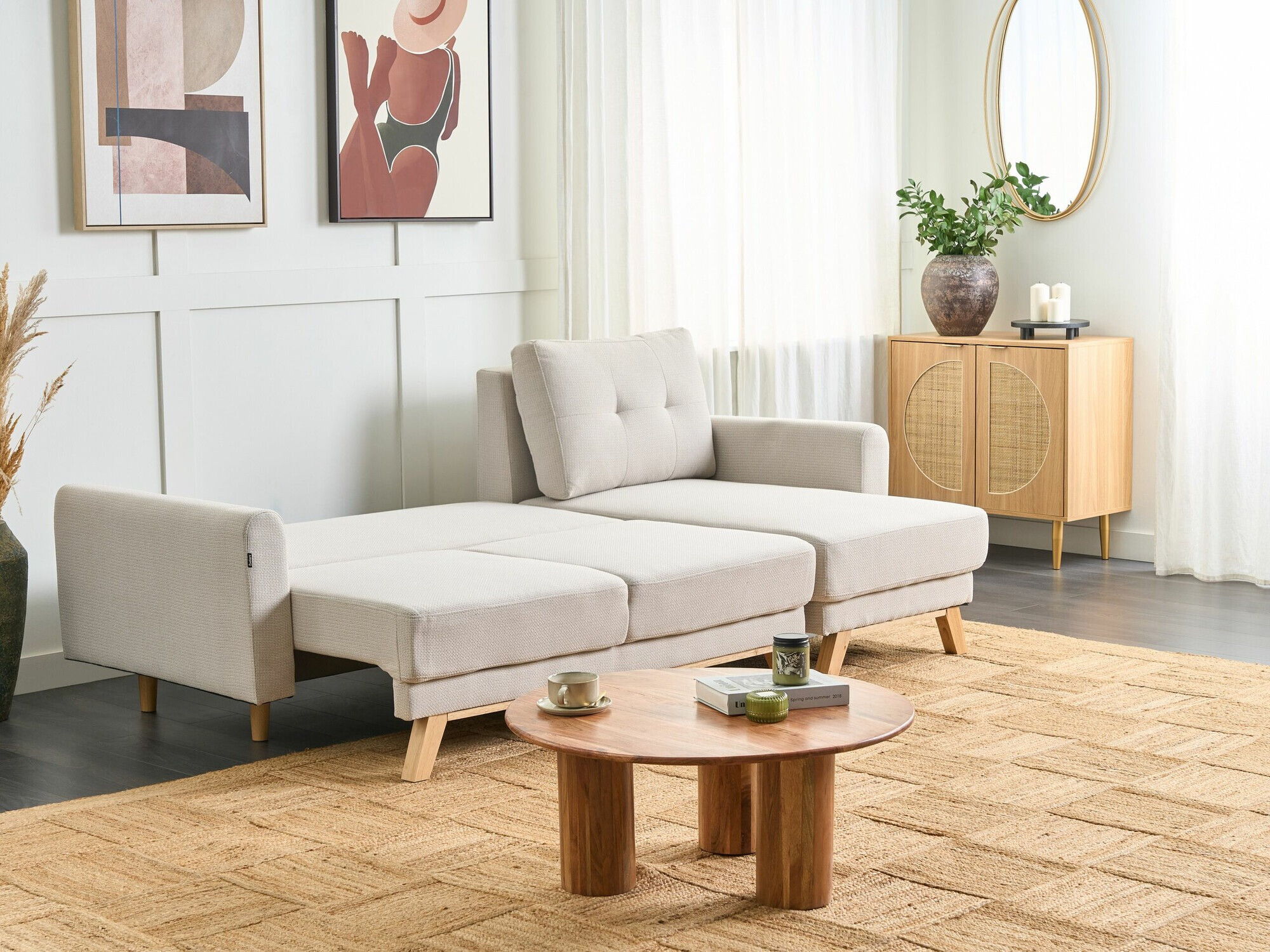 Corner sofa Berwyn 1656 (Beige)