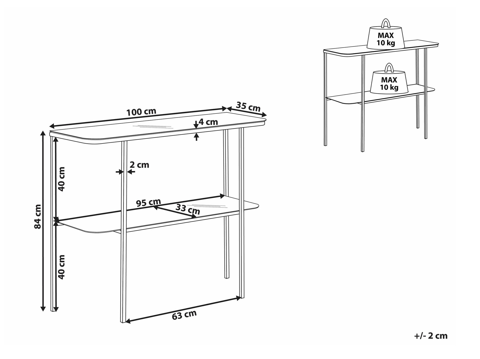 Κονσόλα Berwyn 1669 (Χρυσό + Λευκό μάρμαρο)