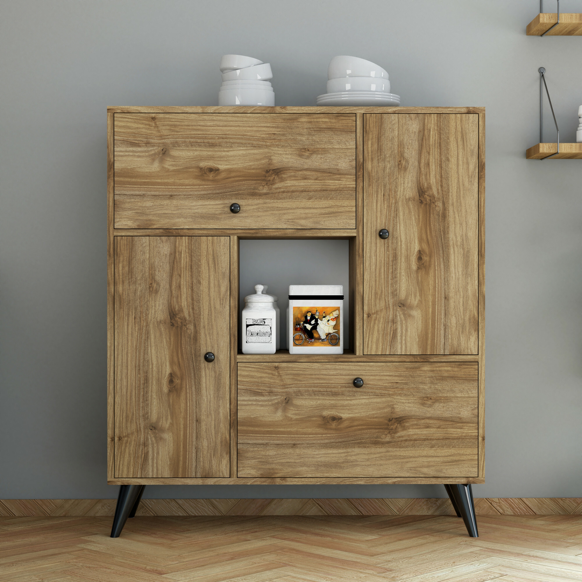 Sideboard Kailua 350 (Walnut)