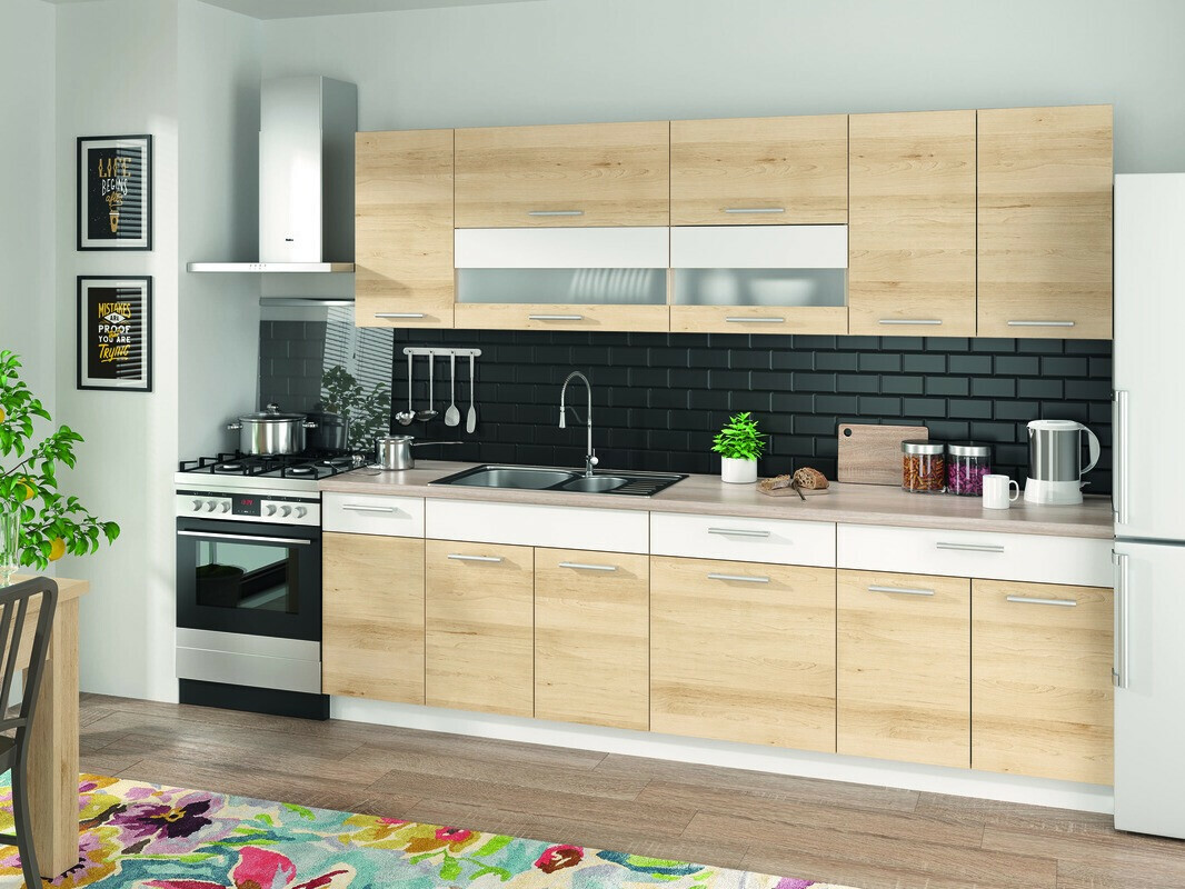 Πολυμορφικό ντουλάπι τοίχου Mode Beech 102