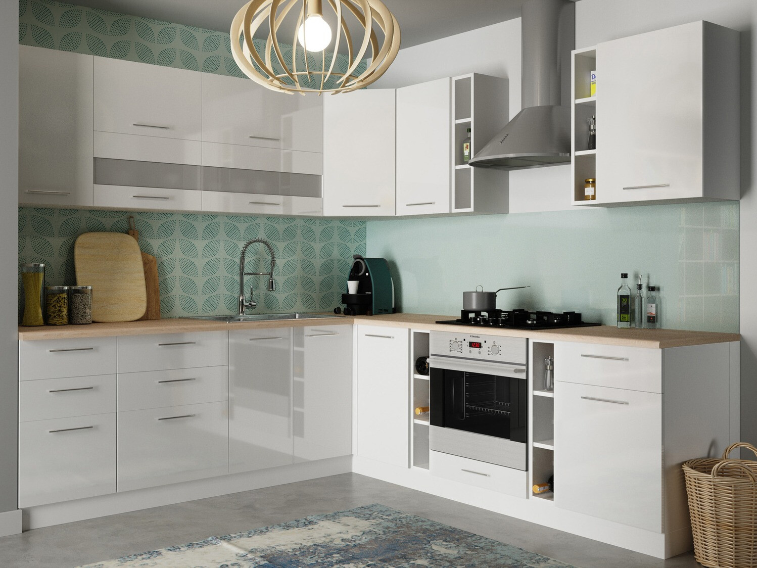 Πολυμορφικό ντουλάπι τοίχου Tiffa 100