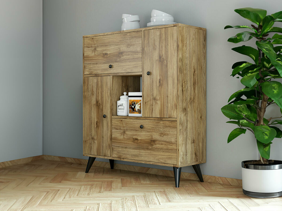 Μπουφέ Kailua 350 (Καρυδί)