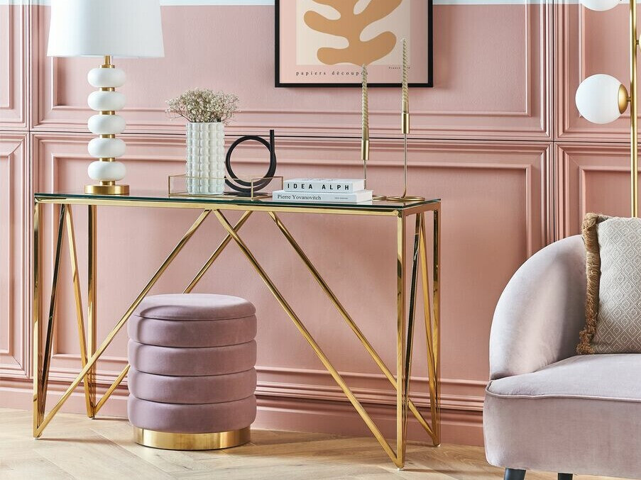 Console table Berwyn 1698 (Golden)