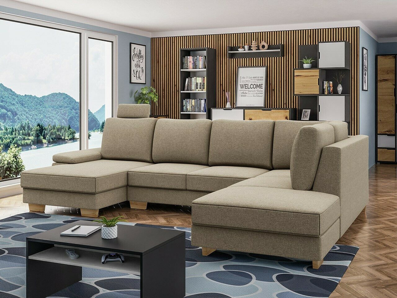 Corner sofa Lincoln 184 (Barrel 19)