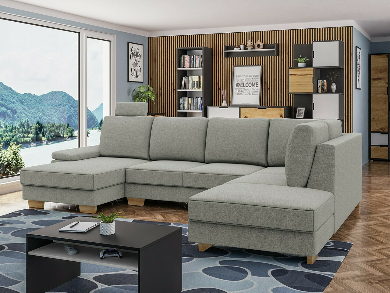 Corner sofa Lincoln 184 (Barrel 83)