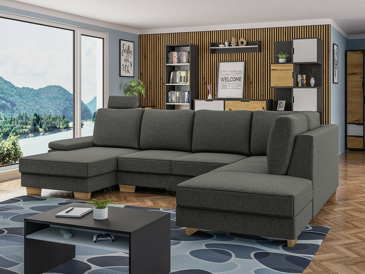 Corner sofa Lincoln 184 (Barrel 97)
