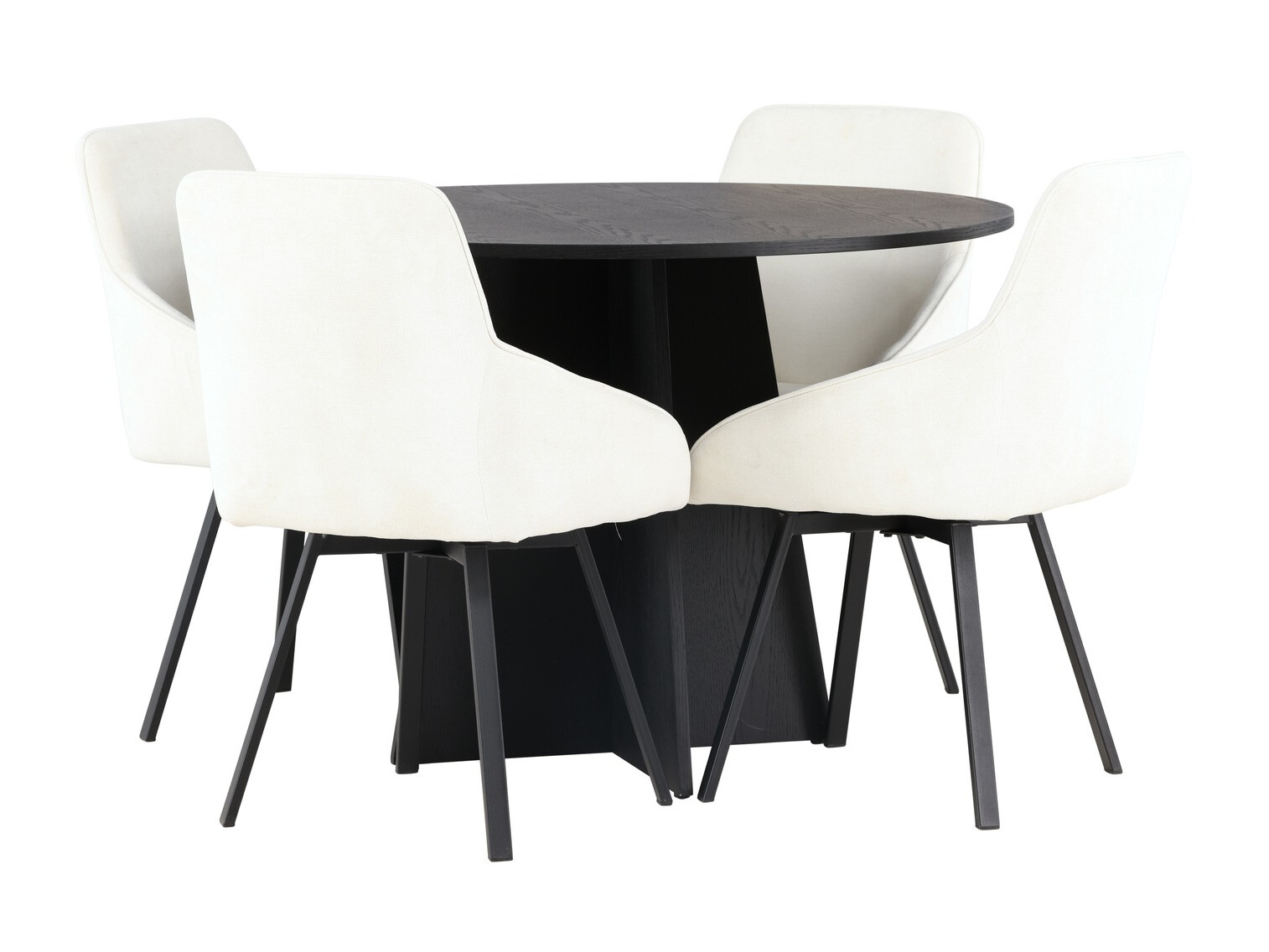 Dining set Dallas 4325 (Beige + Black)