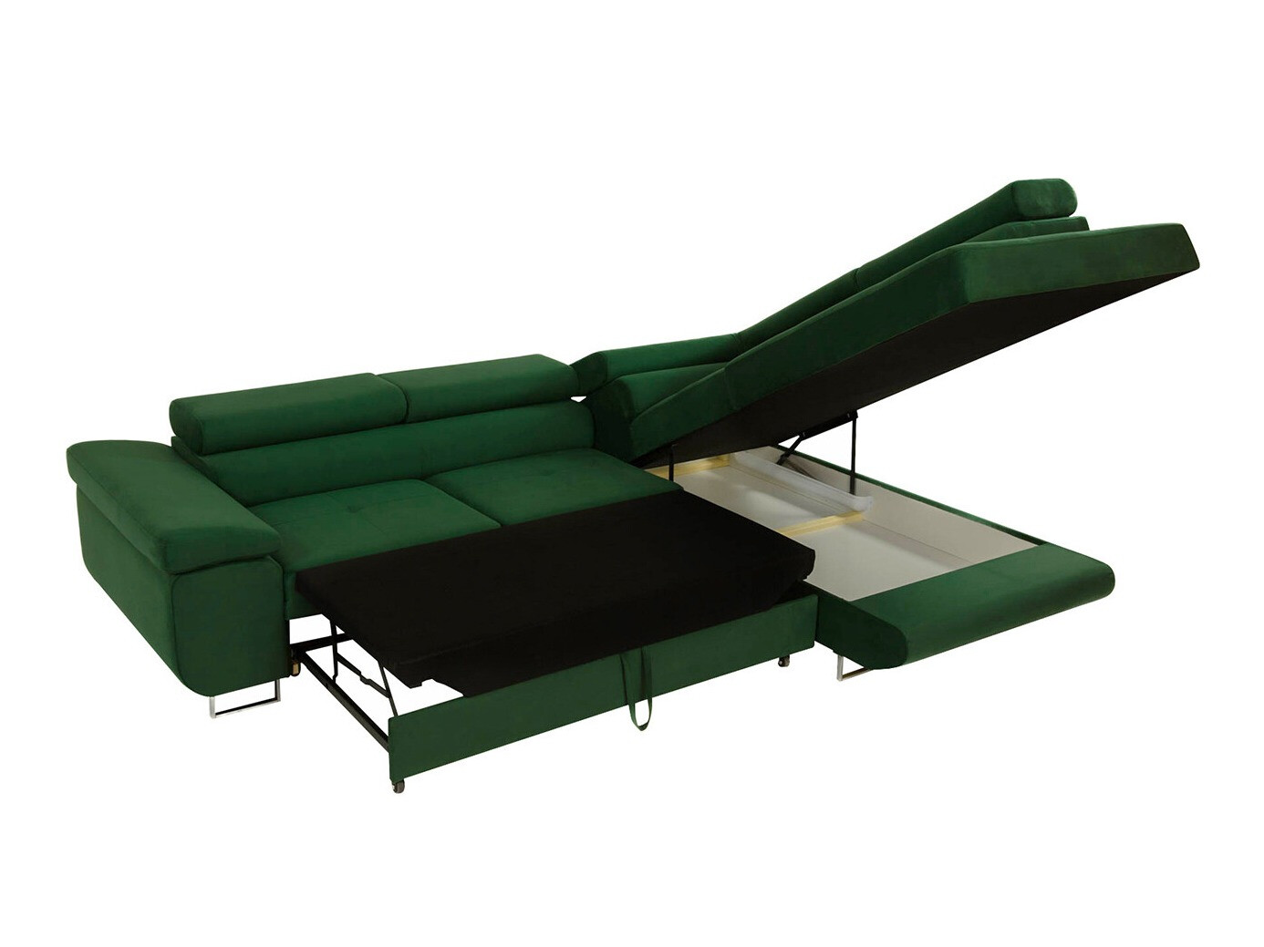 Corner sofa Comfivo Vinetum I (Venus Velvet 2927)
