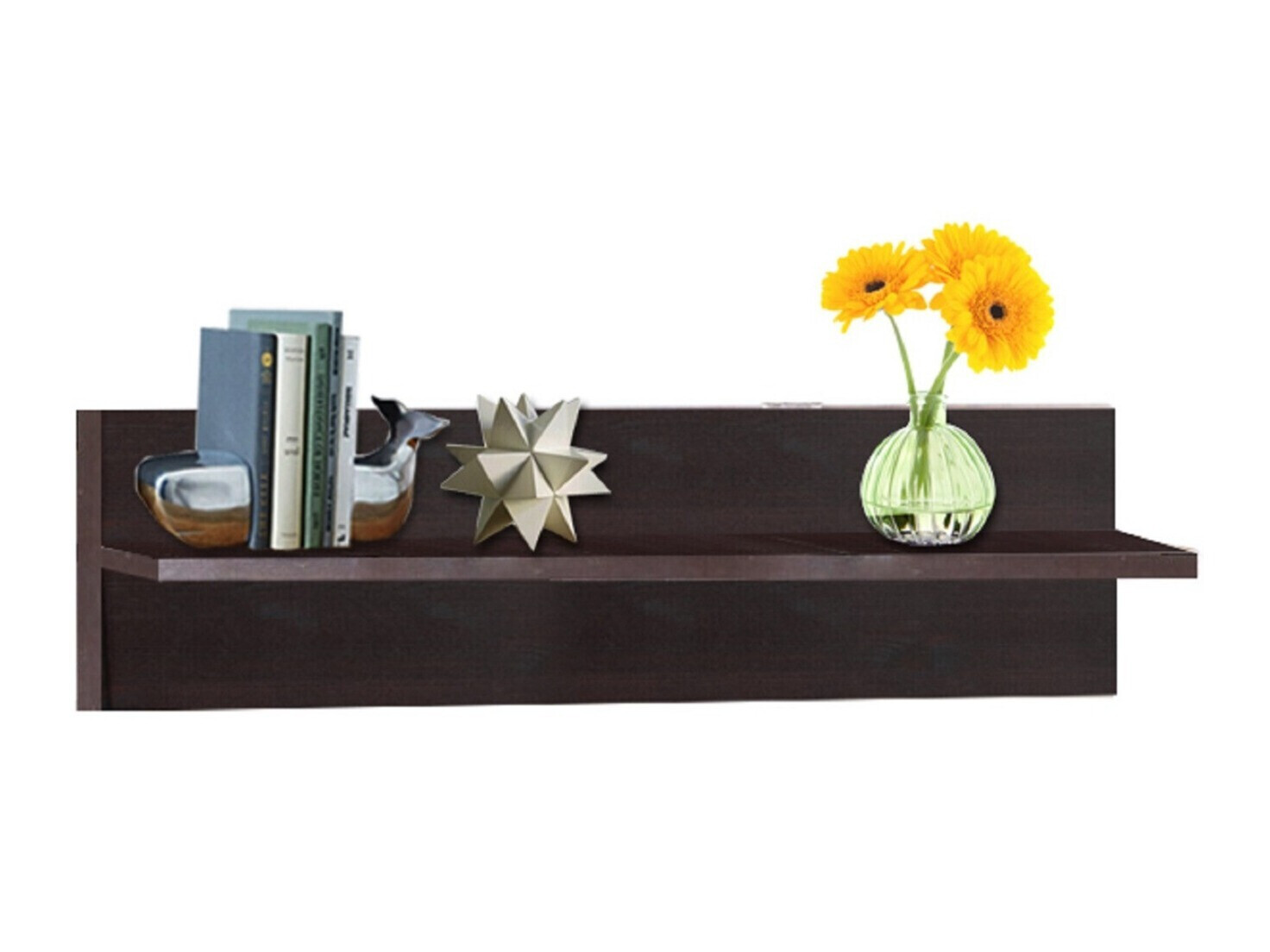 Ράφι τοίχου Deletri 107 (Καφέ)