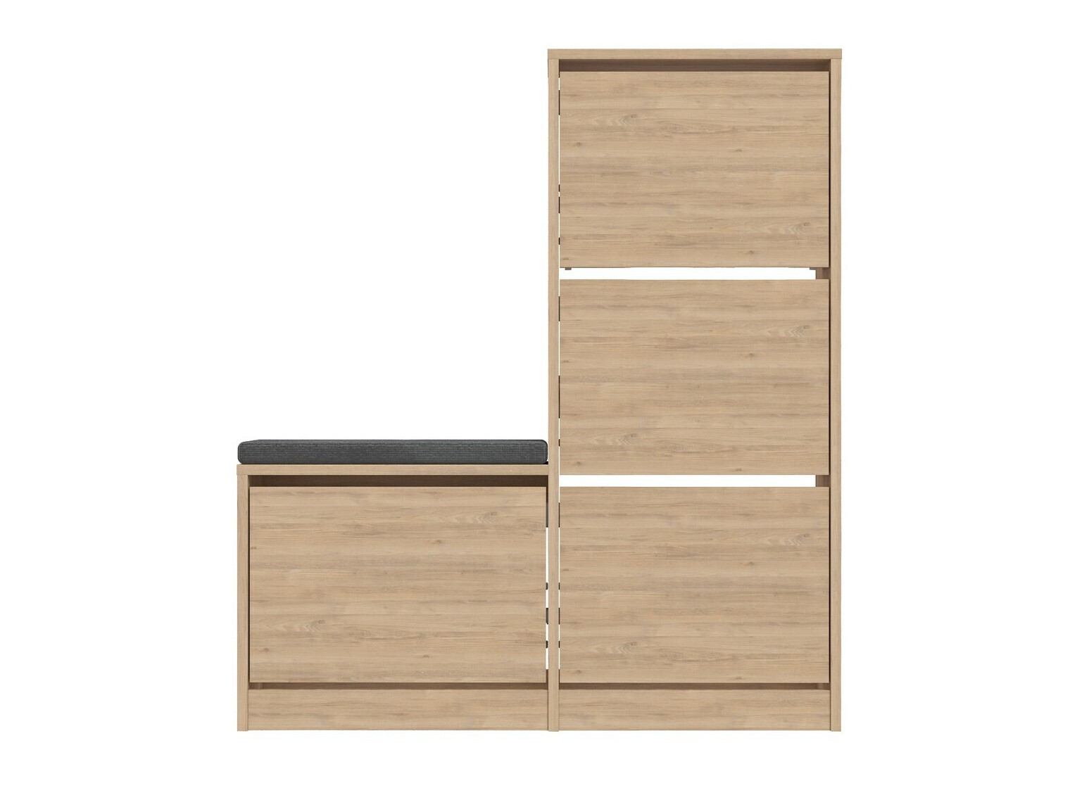 Shoe cabinet Kailua 1879 (Oak)