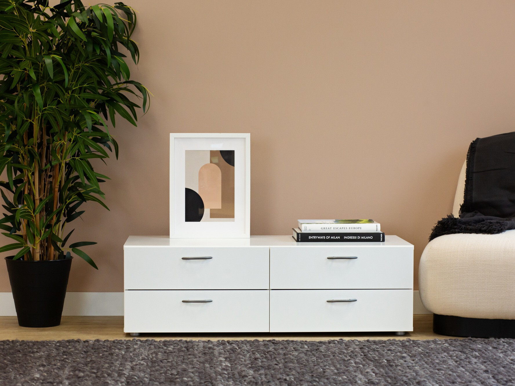 Chest of drawers Bristol 186 (White)