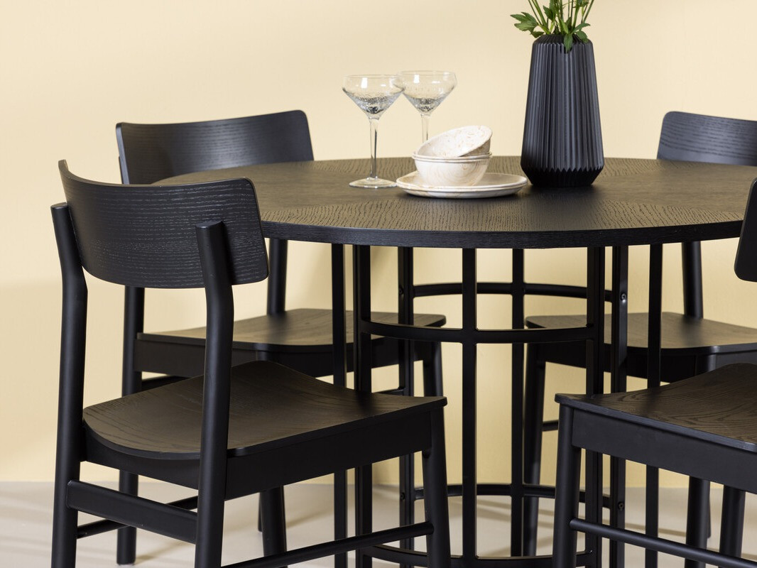 Dining set Dallas 4336 (Black)