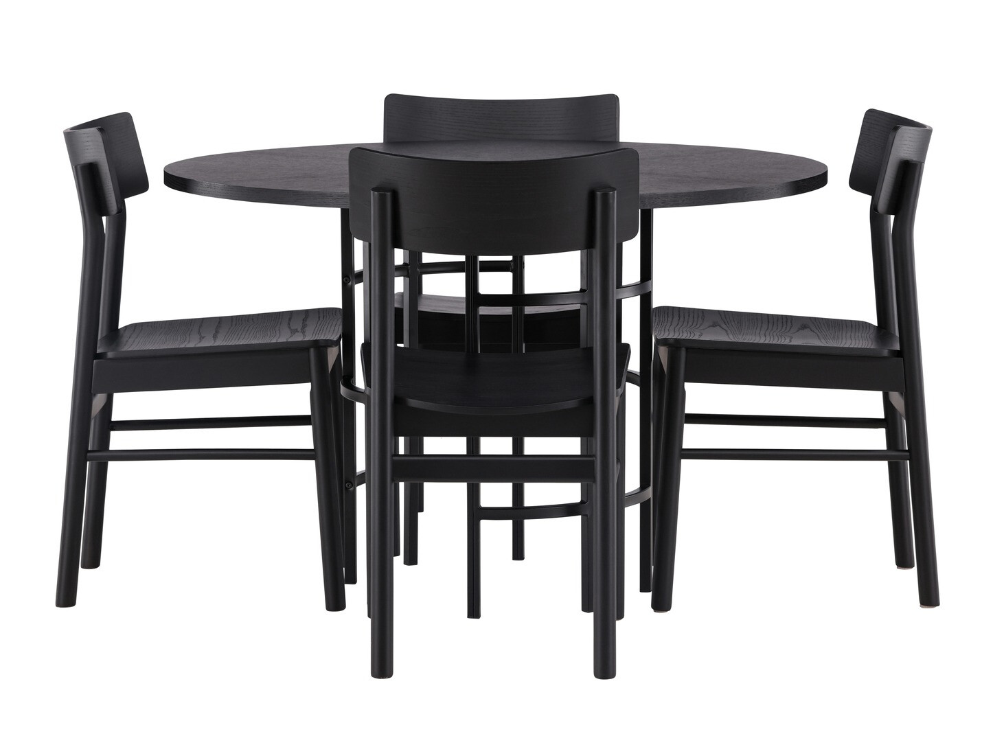 Dining set Dallas 4336 (Black)