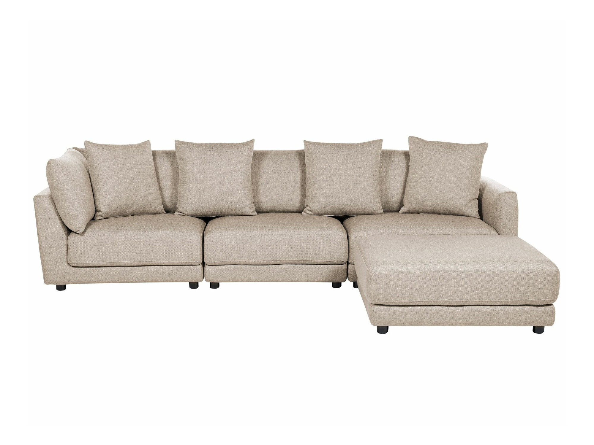 Σετ ταπετσαρισμένων επίπλων Berwyn 1741 (Μπεζ)