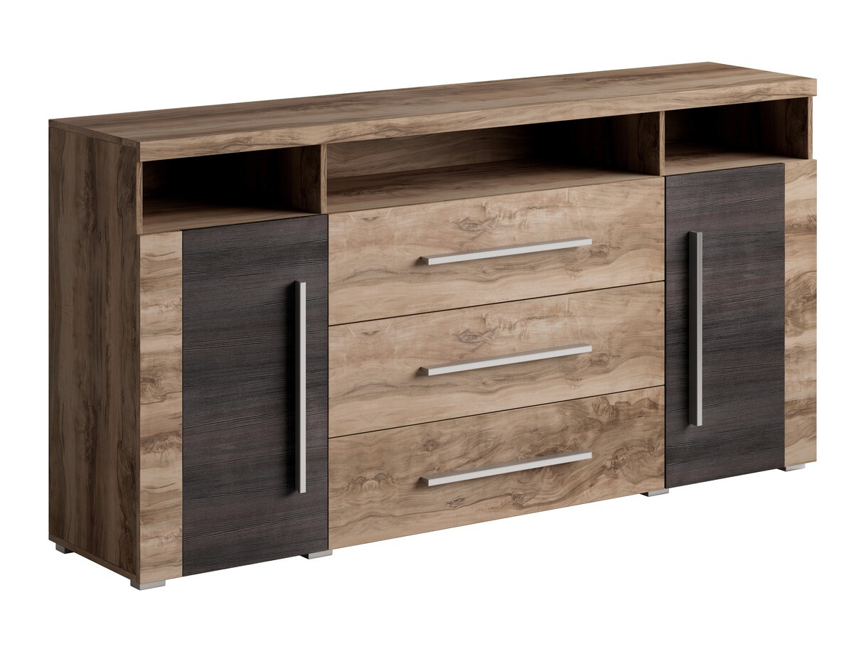 Συρταριέρα Sorciro 100 (Καρυδί + Σκούρα δρυς)