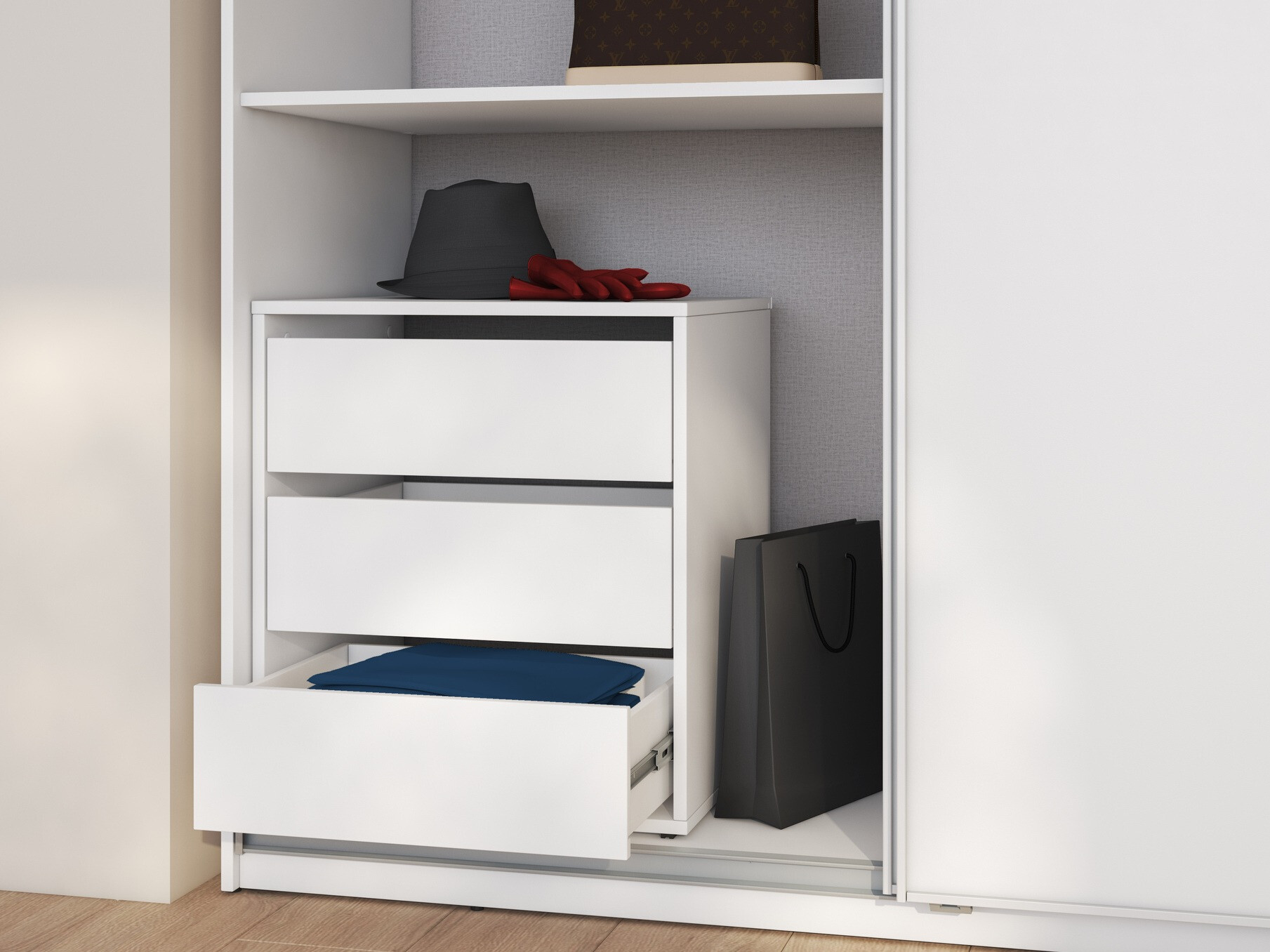 Under-desk pedestal Fresno 139