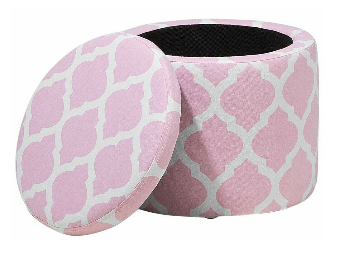 Ottoman Berwyn 1244 (Pink + White)