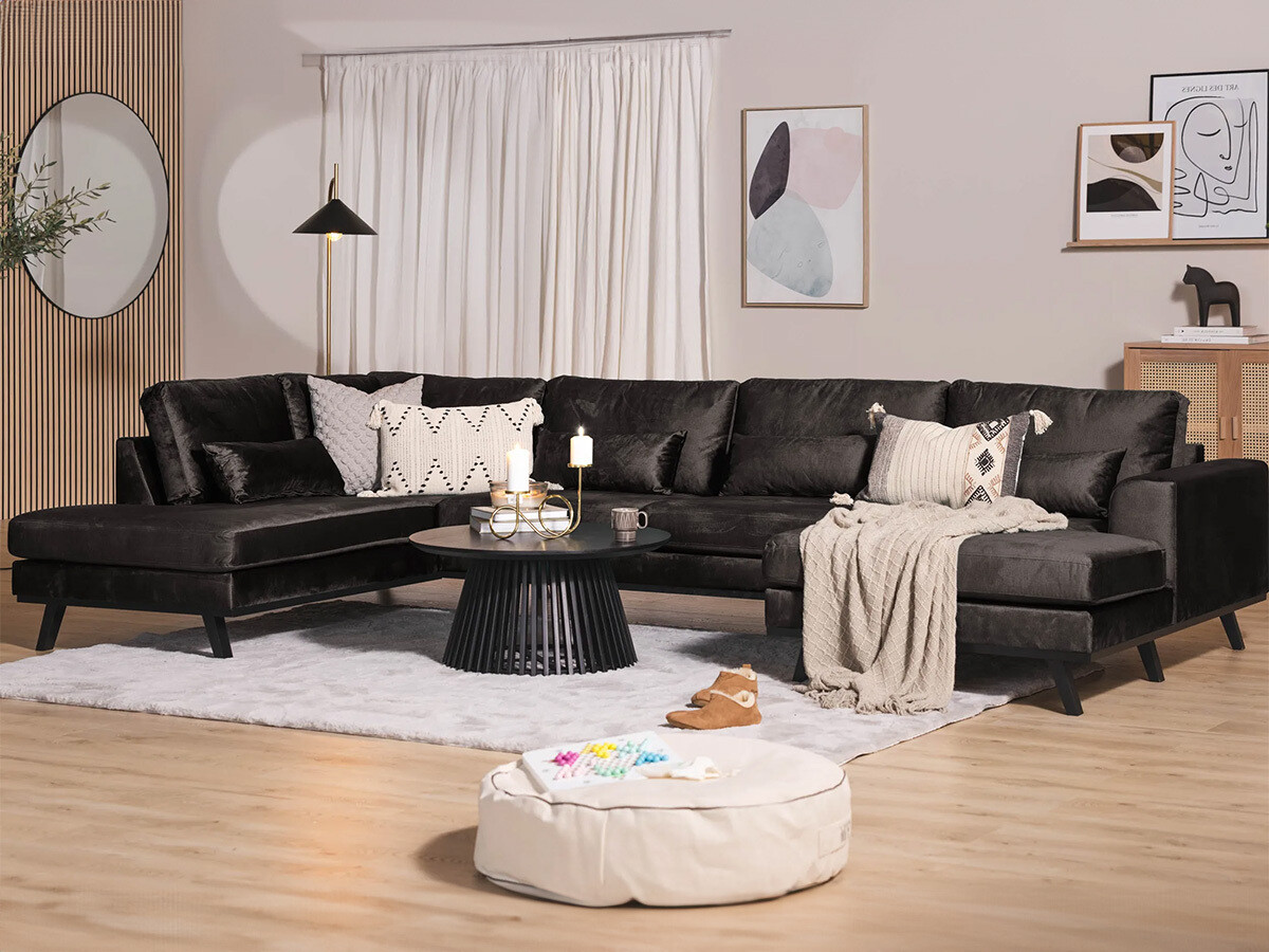 Γωνιακός Καναπές Floromo 101 (Monolith 95)