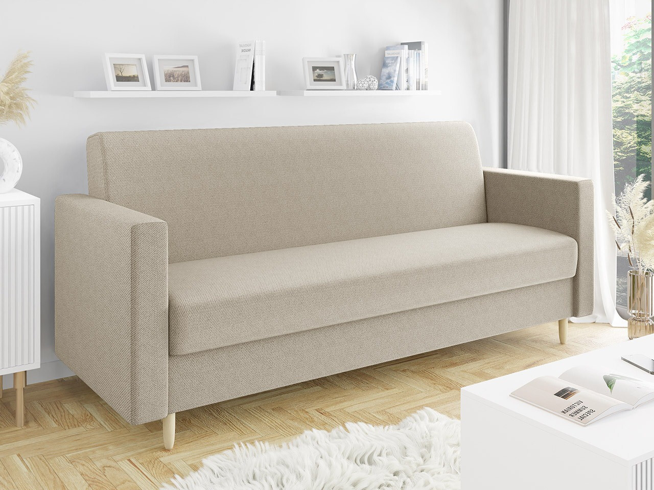 Sofa bed Memphis 136 (Paros 01)