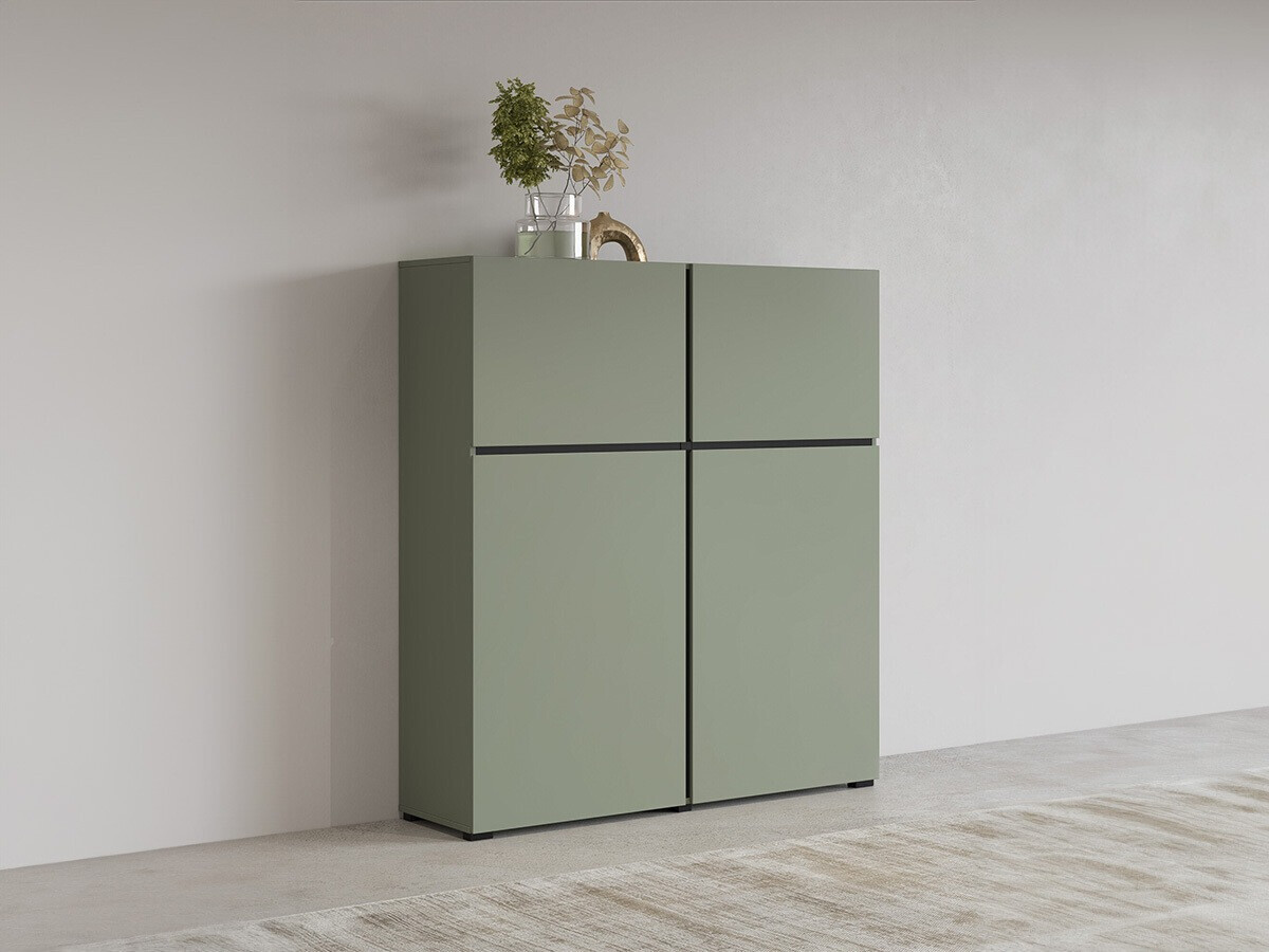 Μπουφέ Alfere 105 (Πράσινο)