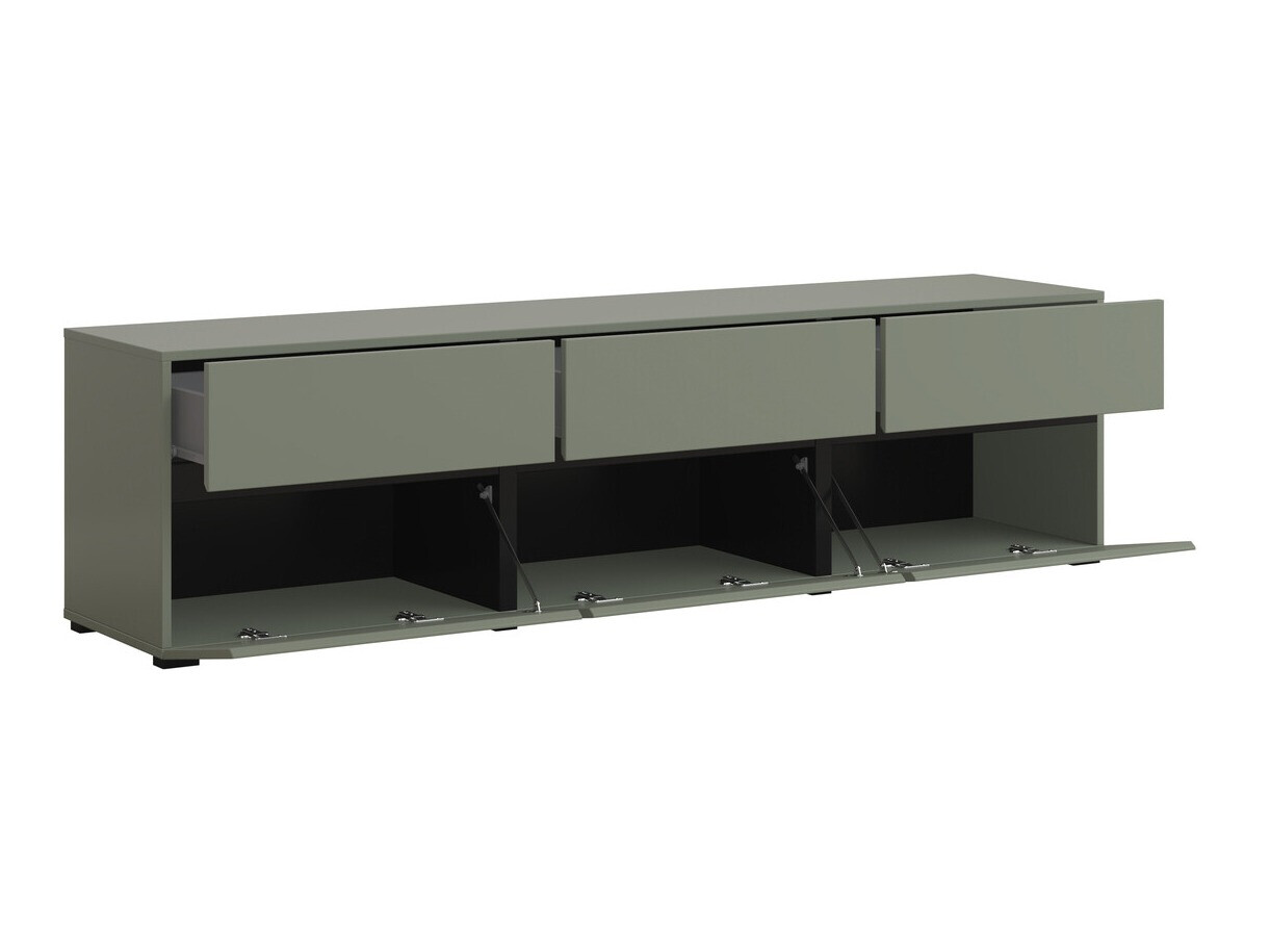 Σετ επίπλων σαλονιού Alfere 106 (Πράσινο)