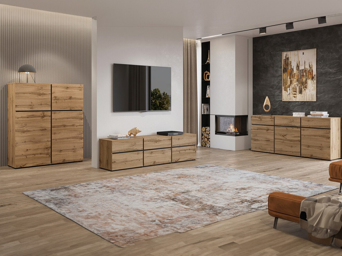 Συρταριέρα Alfere 103 (Δρυς wotan)