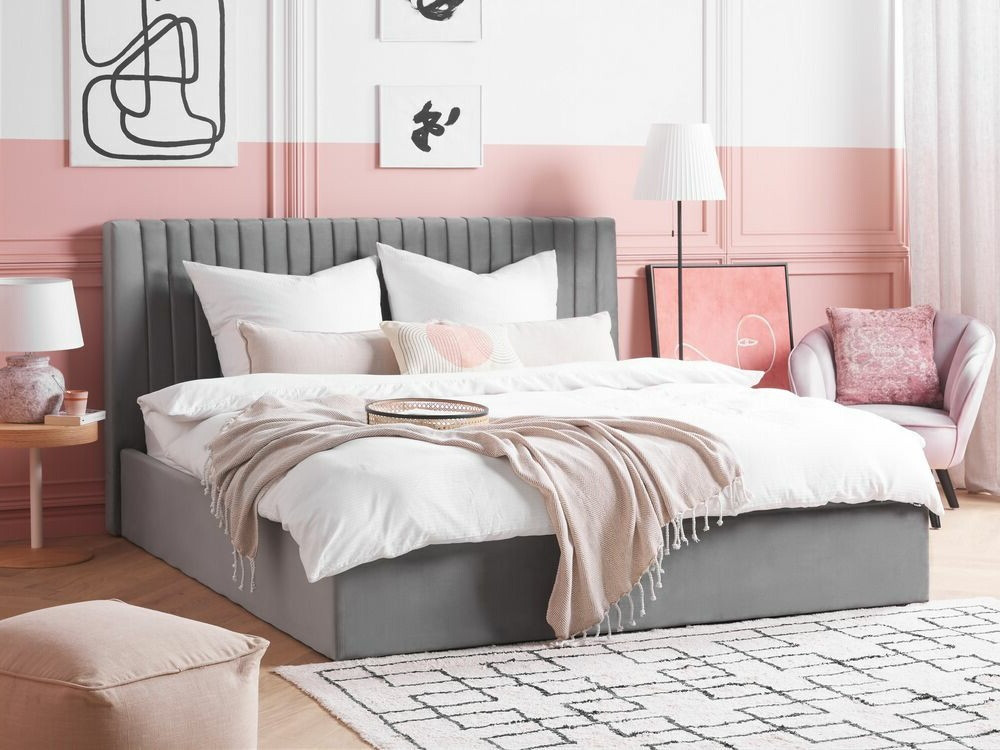 Κρεβάτι Berwyn 1775 (Γκρι)