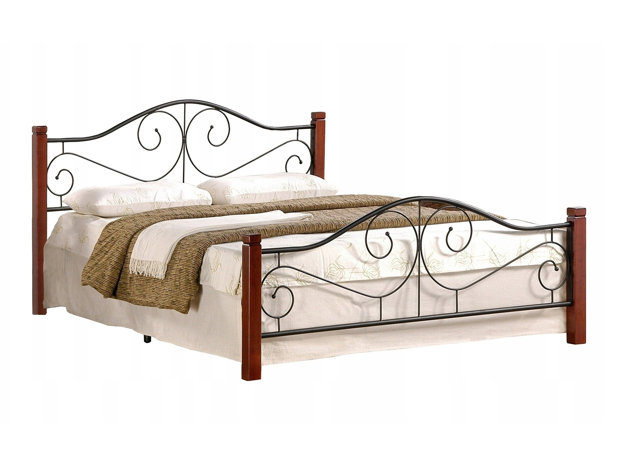 Bed Houston 574 (Cherry + Black)