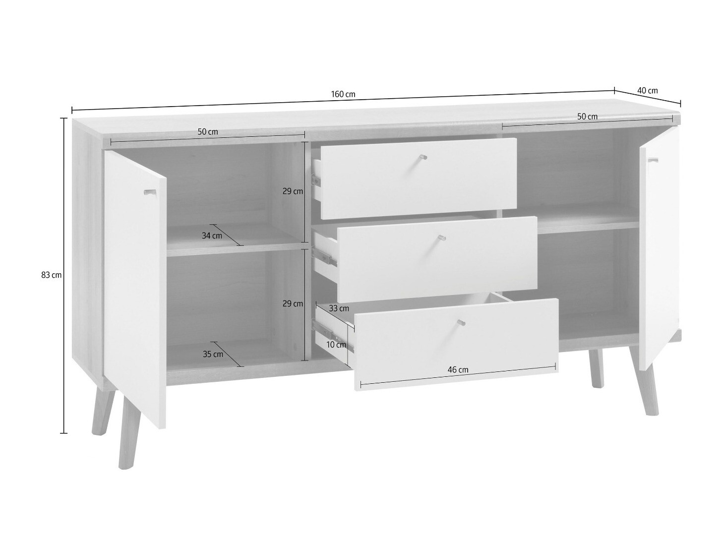 Chest of drawers Elbfiou 105