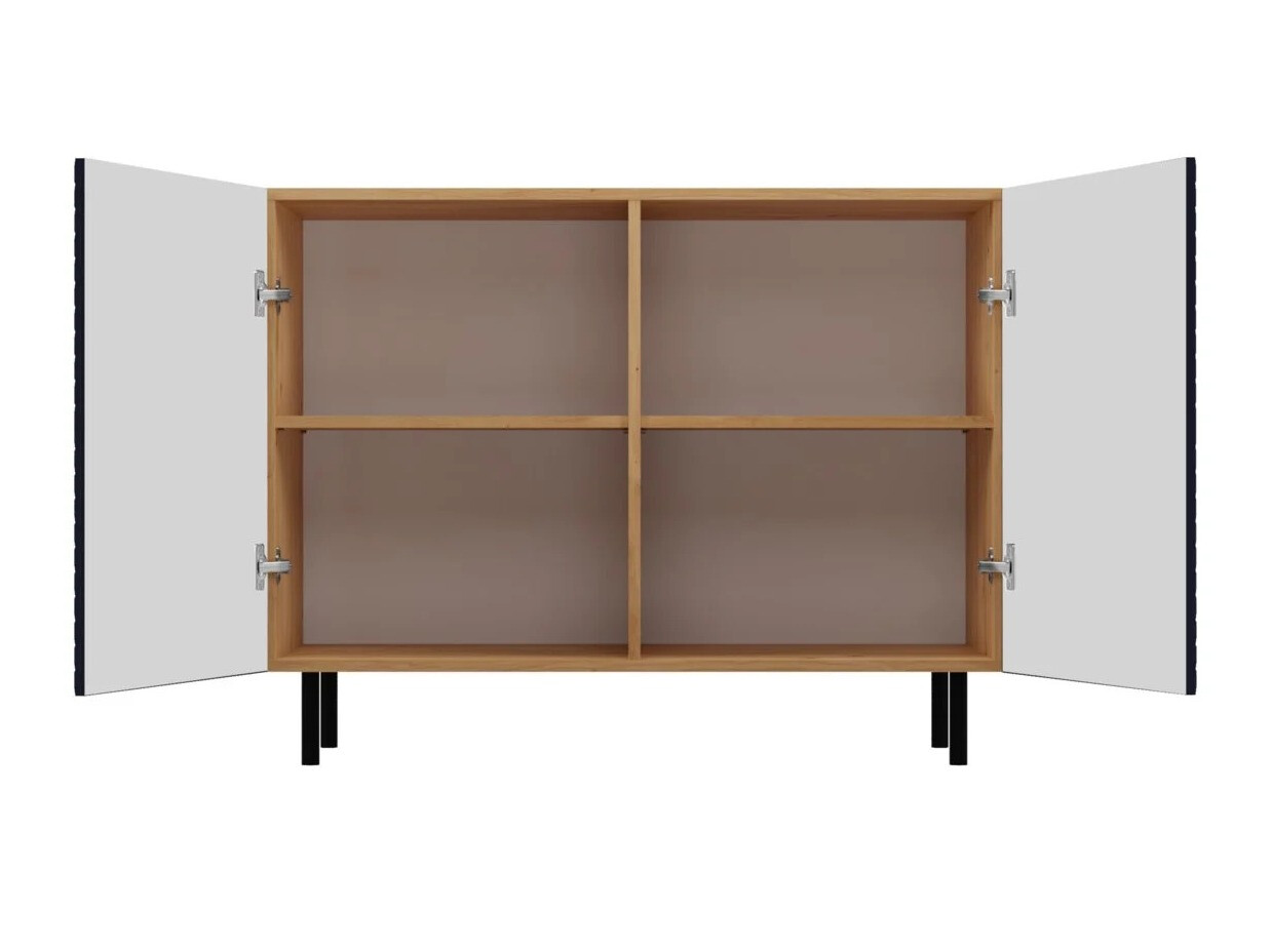 Sideboard Romseru 100 (Blue + Artisan oak)