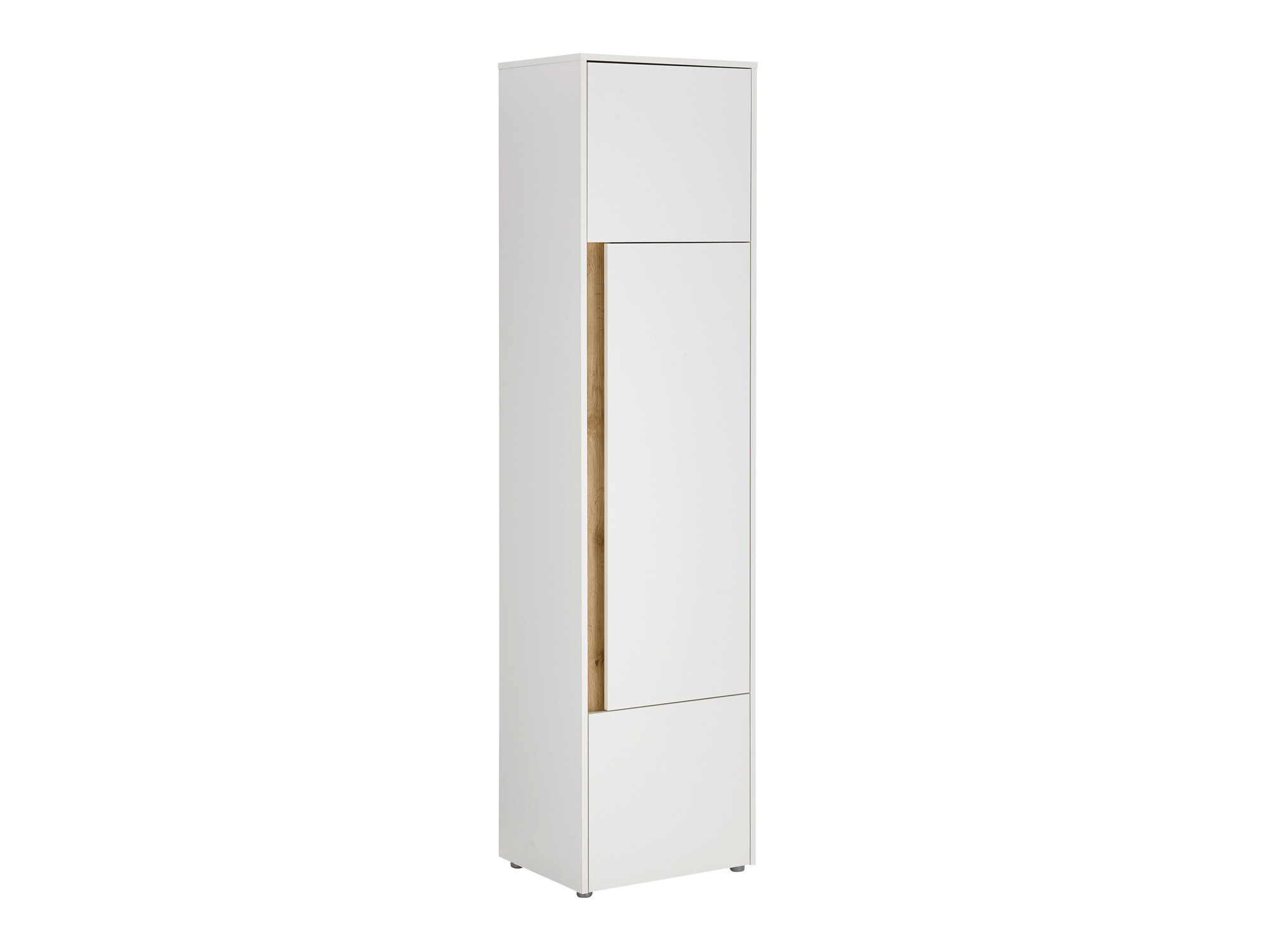 Bookcase Elbsori 103 (White + Wotan Oak)