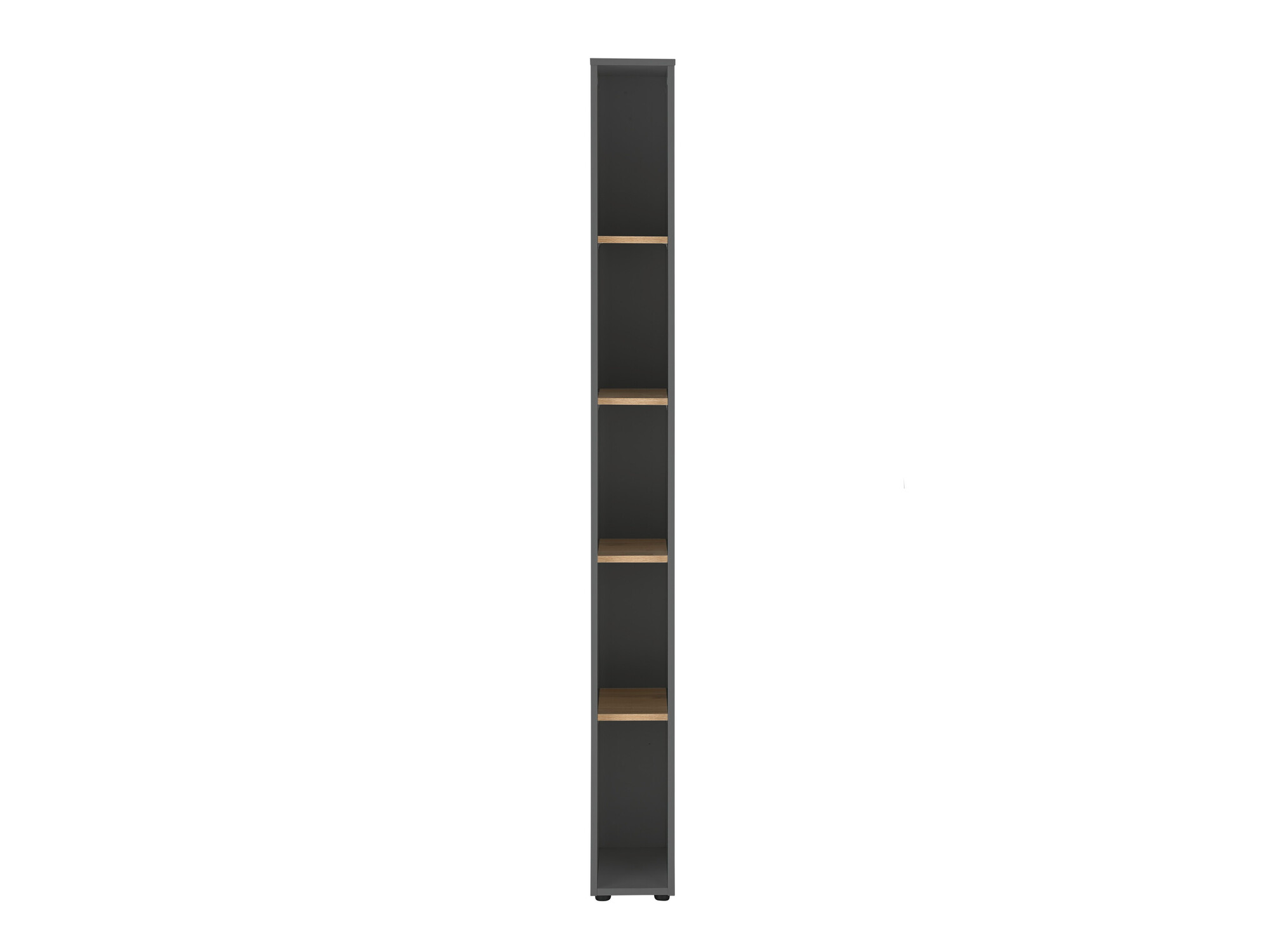 Bookcase Elbsori 105 (Anthracite + Wotan Oak)